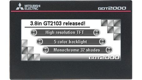 Màn hình HMI Mitsubishi 3.8'' inch GT2103-PMBDS2